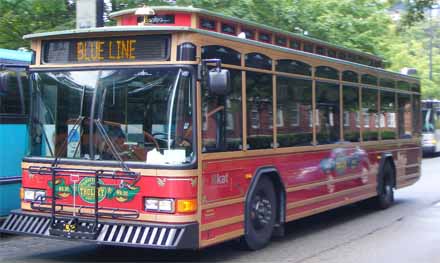 Gillig Trolley Replica of KAT Knoxville